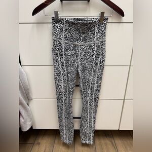 Athleta Monochrome Textured Leggings